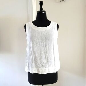 Italian Linen Flowy Sleevless Top